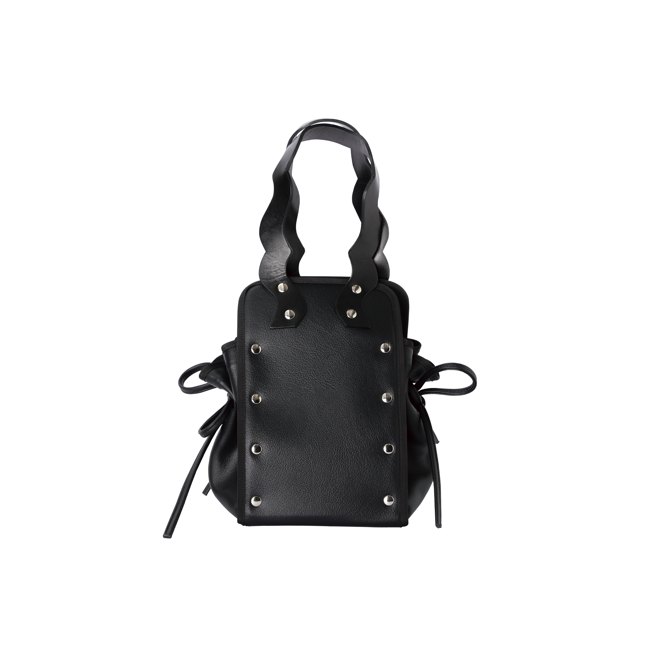 wave tote bag / black – nori enomoto